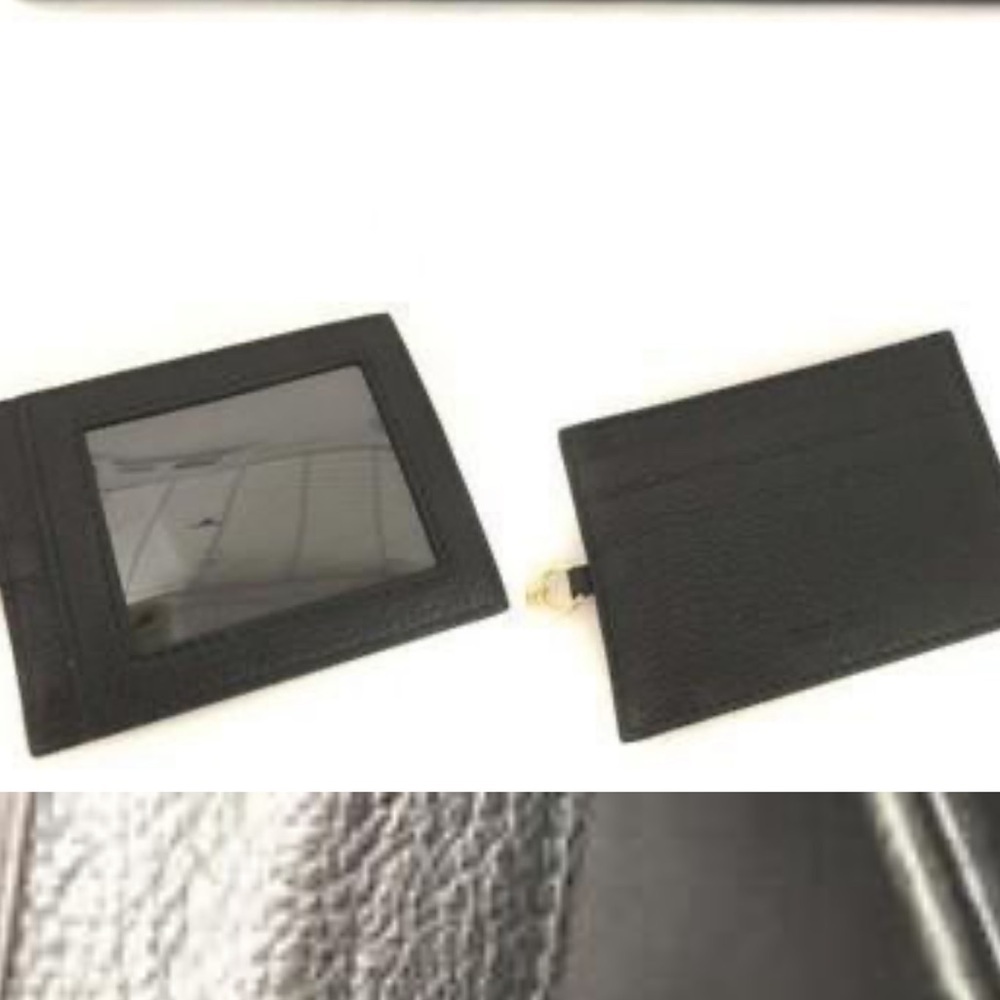 Miu Miu Black Leather Bifold wallet with card holder - Picture 4 of 10